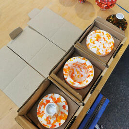 Producten in hun verpakking