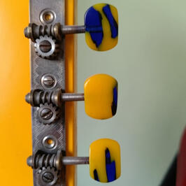 Stemknoppen voor een gitaar